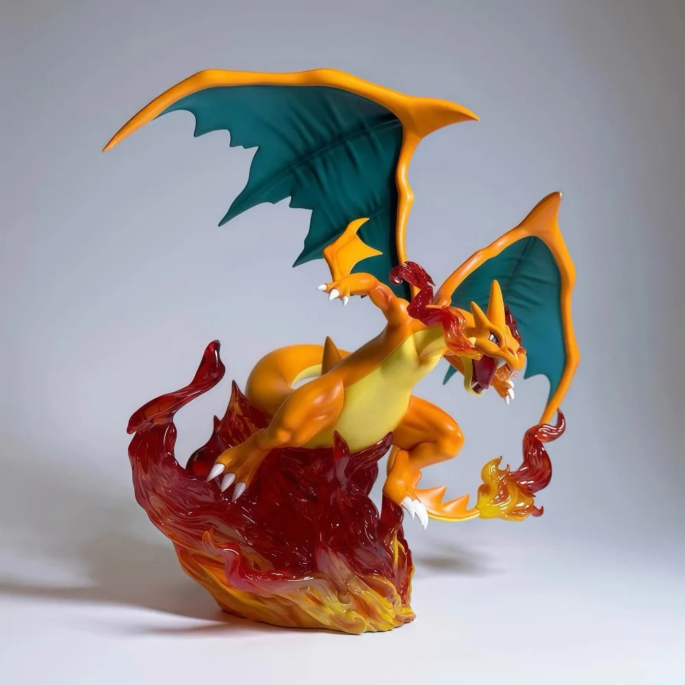 20cm/7.87in Anime Figure Charizard Action Figures Charizard X Figures Pvc Statue Desktop Ornamen Collection Model Toys Gifts