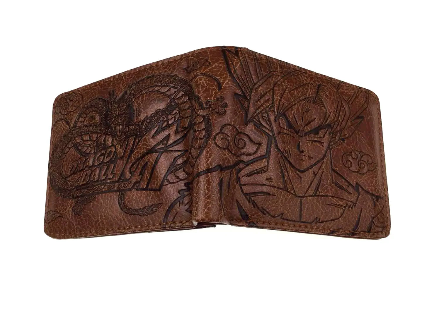 Anime Dragon Ball Son Goku Turtle Wuzi Embossed Short Wallet Coin Purse Student Fashion Personality Zero Wallet Card Wallet