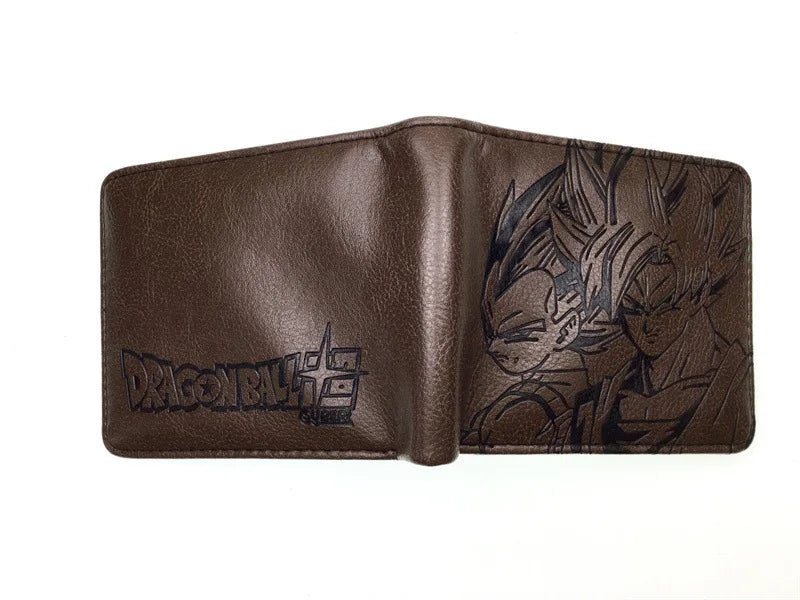 Anime Dragon Ball Son Goku Turtle Wuzi Embossed Short Wallet Coin Purse Student Fashion Personality Zero Wallet Card Wallet