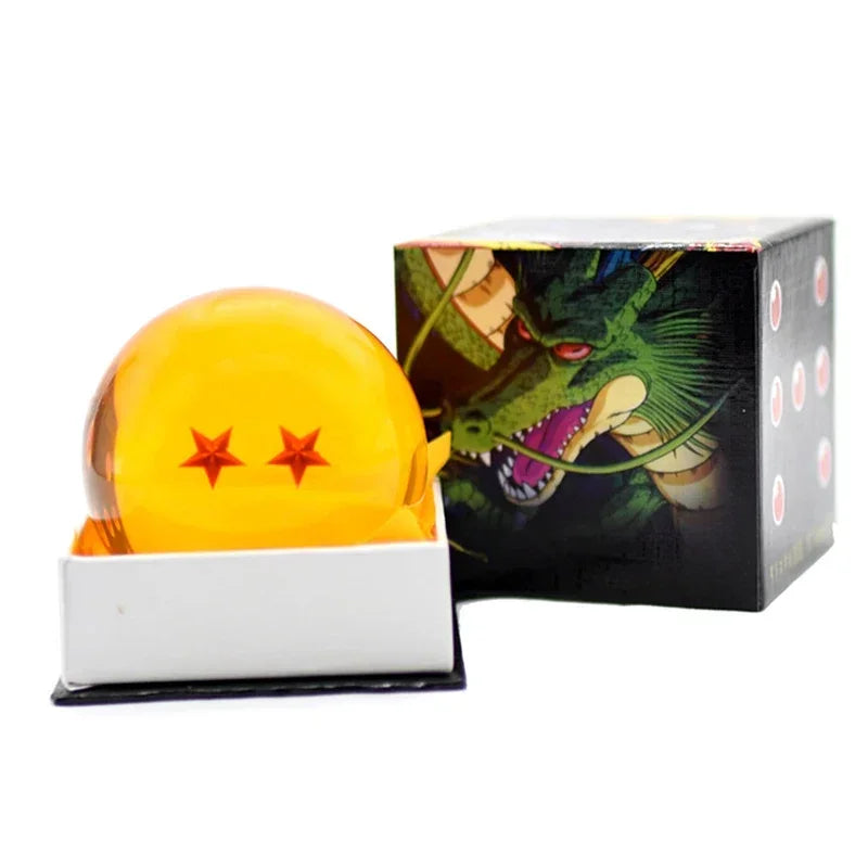Bandai Anime Dragon Ball Crystal Ball Z Star 1-7 Resin Dragonbead Cosplay Props Desktop Decoration Children Toys Gifts
