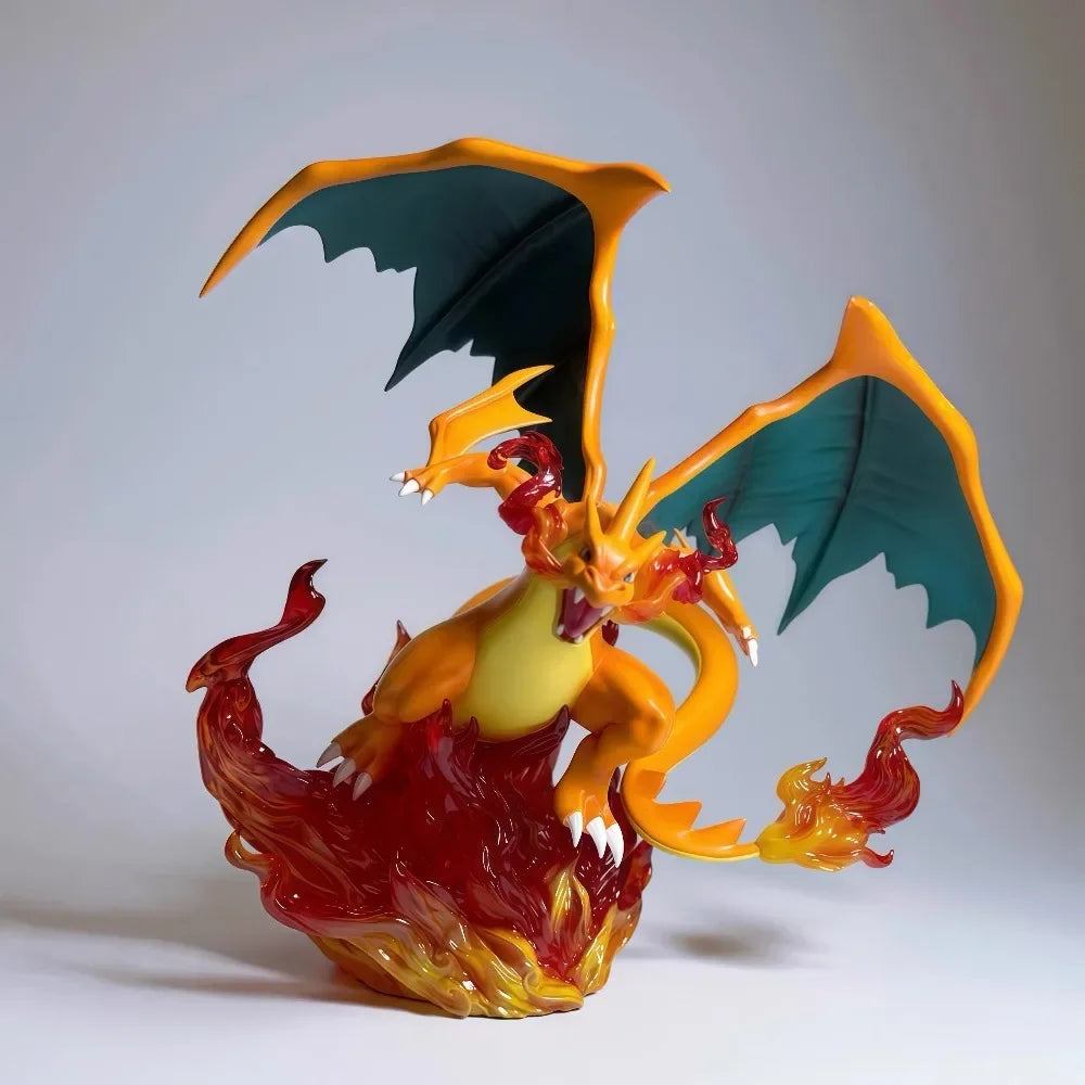 20cm/7.87in Anime Figure Charizard Action Figures Charizard X Figures Pvc Statue Desktop Ornamen Collection Model Toys Gifts