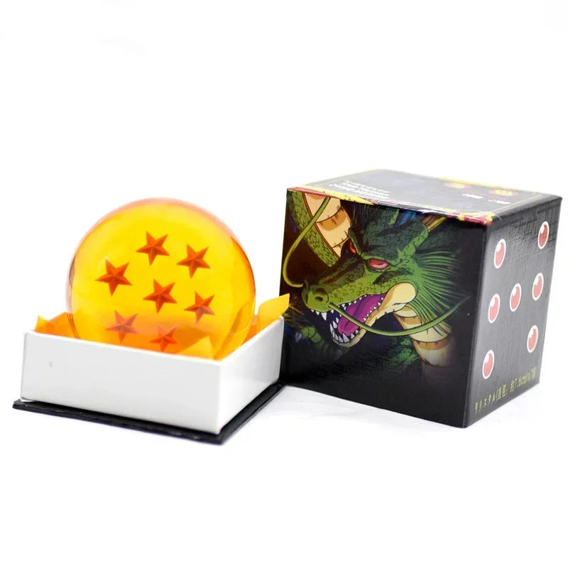 Bandai Anime Dragon Ball Crystal Ball Z Star 1-7 Resin Dragonbead Cosplay Props Desktop Decoration Children Toys Gifts