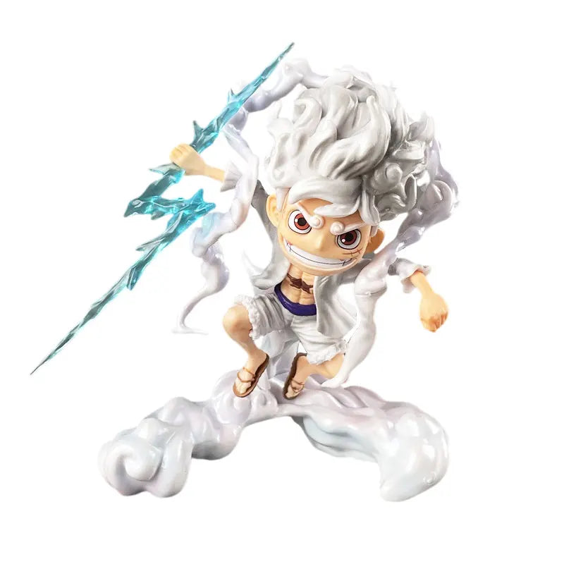 Anime Figure ONE PIECE Toys SD Nika Luffy 5th Gear Awake Figurine PVC Action Figures Collection Model Ornaments Gifts Toys