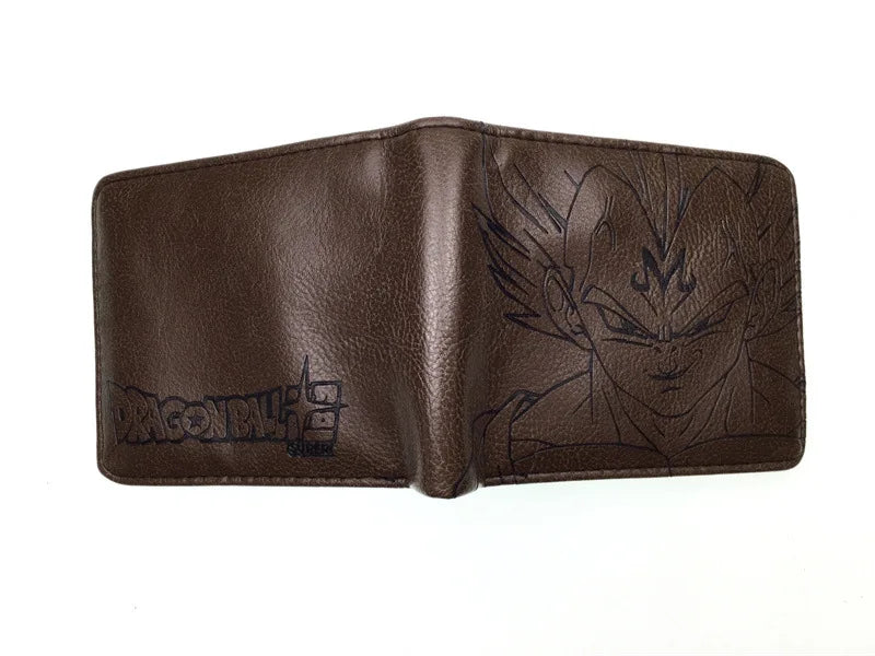 Anime Dragon Ball Son Goku Turtle Wuzi Embossed Short Wallet Coin Purse Student Fashion Personality Zero Wallet Card Wallet
