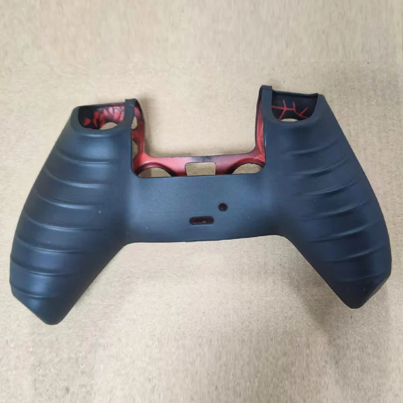 Anti-Slip Controller Skin for PS5 Controller Silicone Cover Case with Thumb Grip Gaps and Touch Pad Sticker For PS5 Controller