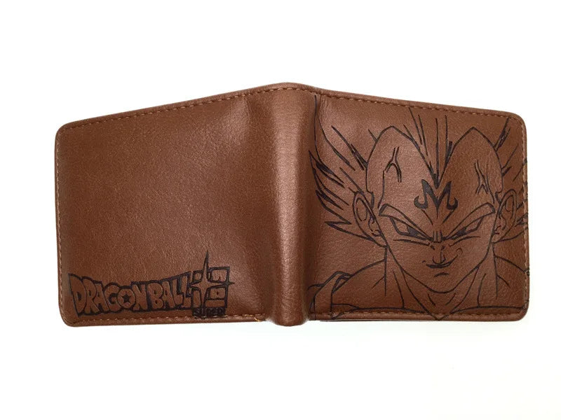 Anime Dragon Ball Son Goku Turtle Wuzi Embossed Short Wallet Coin Purse Student Fashion Personality Zero Wallet Card Wallet