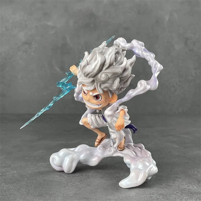 Anime Figure ONE PIECE Toys SD Nika Luffy 5th Gear Awake Figurine PVC Action Figures Collection Model Ornaments Gifts Toys