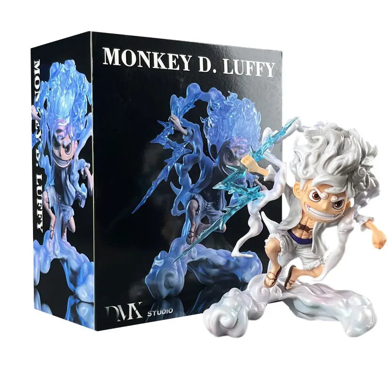 Anime Figure ONE PIECE Toys SD Nika Luffy 5th Gear Awake Figurine PVC Action Figures Collection Model Ornaments Gifts Toys