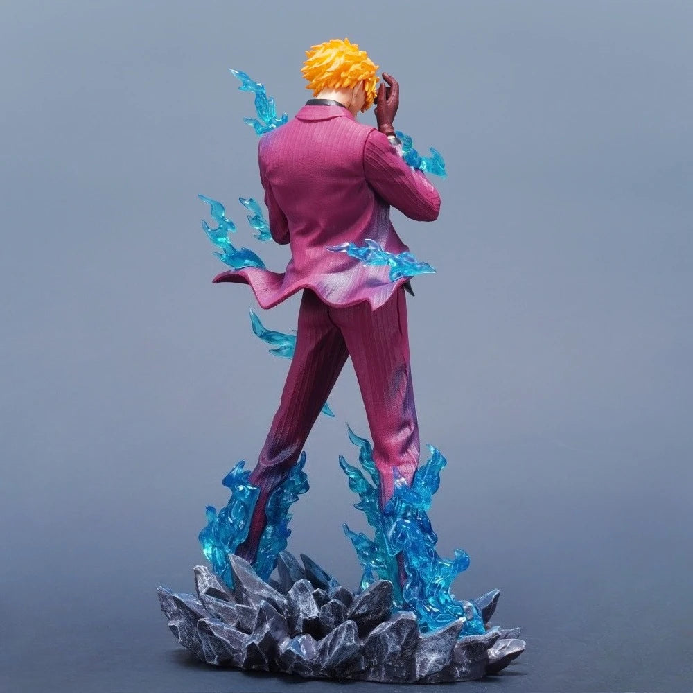 25cm/9.84in Anime ONE PIECE Figure Sanji Action Figures Pvc Statue Desktop Ornamen Collection Model Toys Gifts