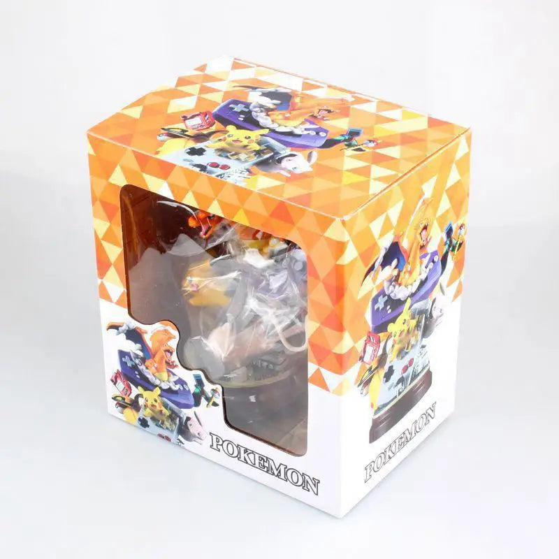 20cm Large Pokemon Figure Pikachu Charizard Mewtwo, Anime Collectible Model for Home Decoration Display Gift