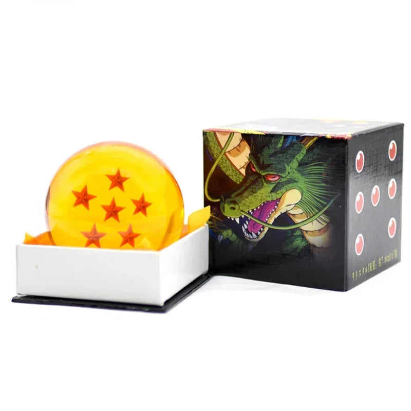 Bandai Anime Dragon Ball Crystal Ball Z Star 1-7 Resin Dragonbead Cosplay Props Desktop Decoration Children Toys Gifts